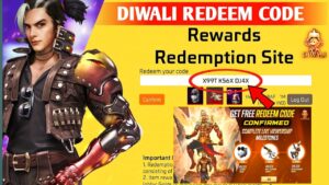 Free Fire Redeem Code Claim Now Diwali Special:आज का फ्री फायर रिडीम कोड जल्दी से क्लेम कर लो, एकदम दिवाली स्पेशल मिलेगा